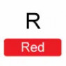 R (червоні)